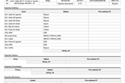 Fiat 500C 0.9 85 ch TwinAir S&S Dualogic 500-60th - 3P